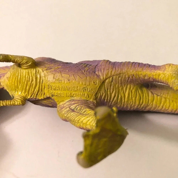 Vintage Larami Tyrannosaurus Rex Dinosaur Figure Toy - Picture 9 of 16
